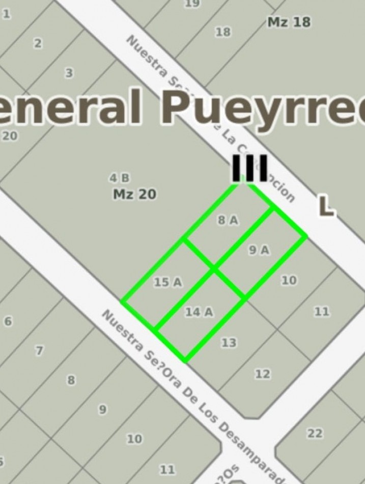 LOTE EN VENTA. SIERRA DE LOS PADRES