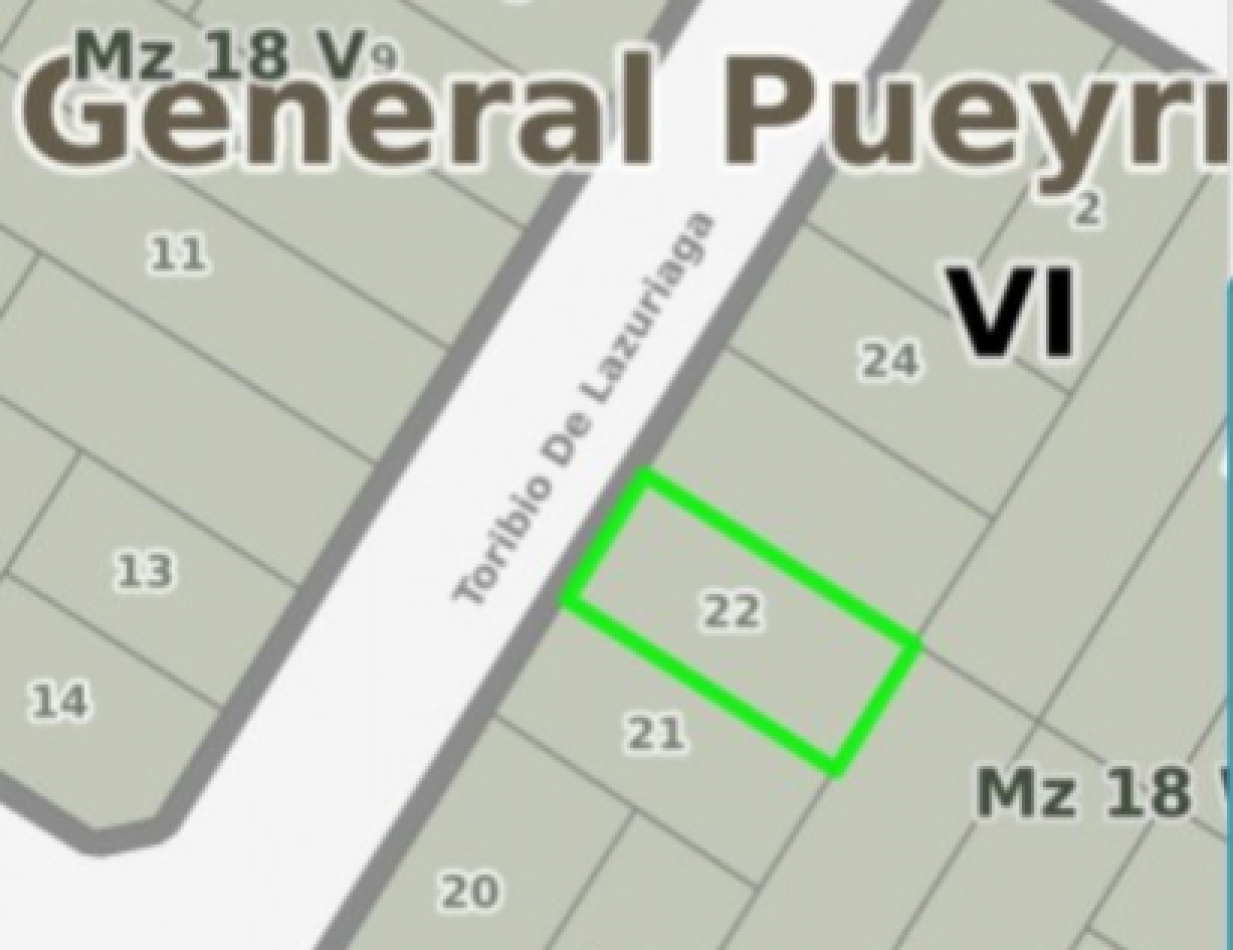 Lote terreno en Barrio Lopez de Gomara