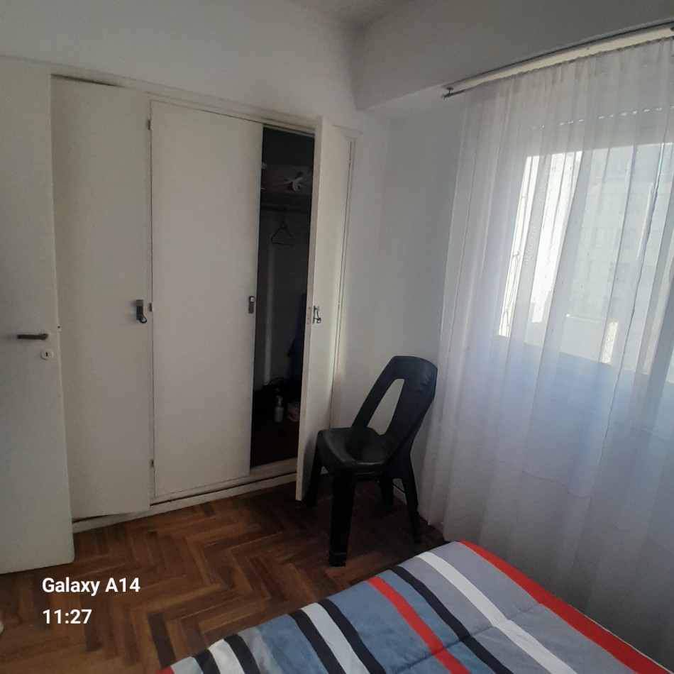 Departamento 2 ambientes centrico y luminoso.