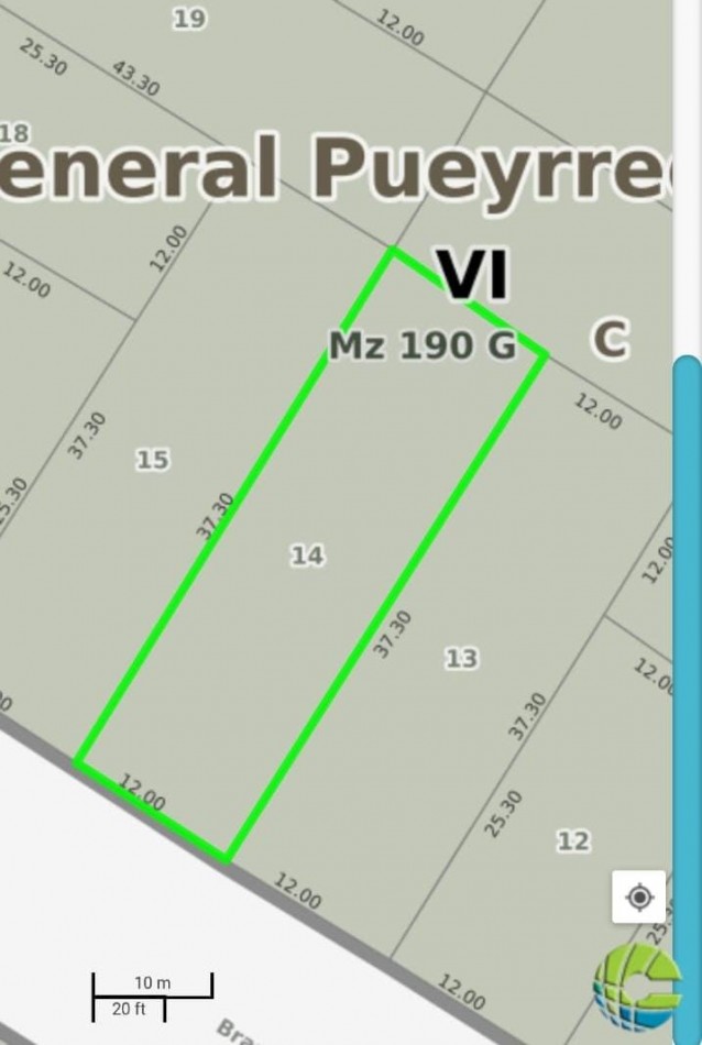 TERRENO EN BARRIO VILLA PRIMERA