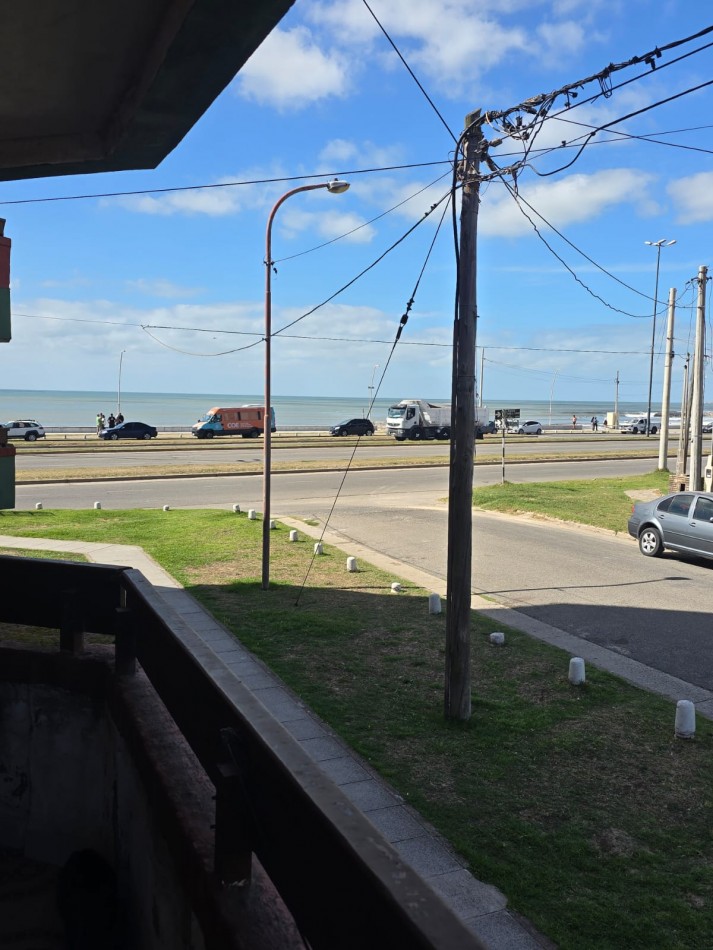 DEPARTAMENTO DE 2 AMBIENTES FRENTE AL MAR, EN ZONA NORTE