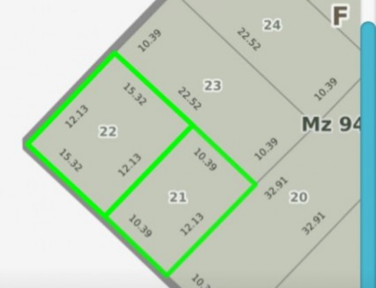 CHALET MAS LOTE LINDERO EN ZONA PUNTA MOGOTES