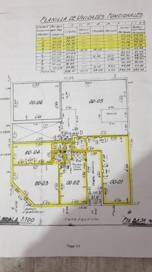 2 LOCALES COMERCIALES EN BLOCK EN FALUCHO Y SAN JUAN