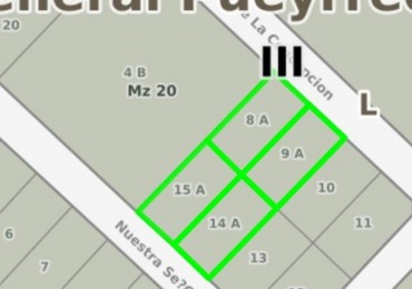 LOTE EN VENTA. SIERRA DE LOS PADRES