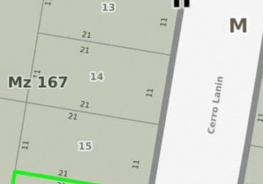LOTE EN VENTA. FELIX U. CAMET