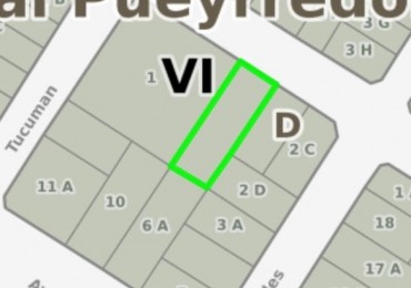 EN VENTA. LOTE 15X43. LAPRIDA 1900